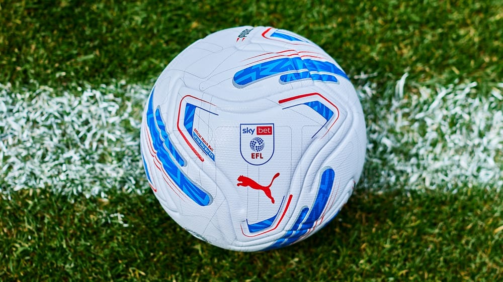 EFL Match Ball White Line EFL Puma Shutterstock