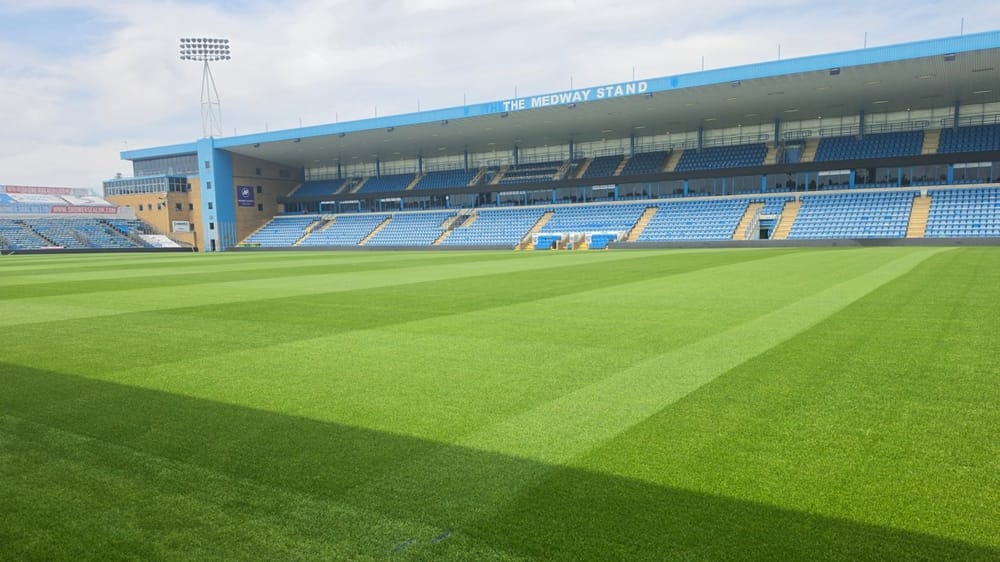 Priestfield Medway Stand 3 Haydn Lawrance