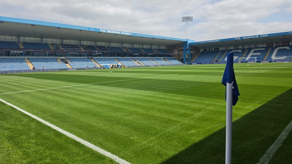 Priestfield Medway Stand 4 Haydn Lawrance