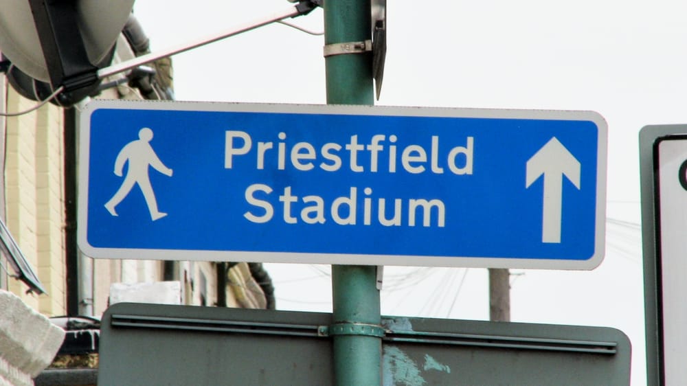 Priestfield street sign 1