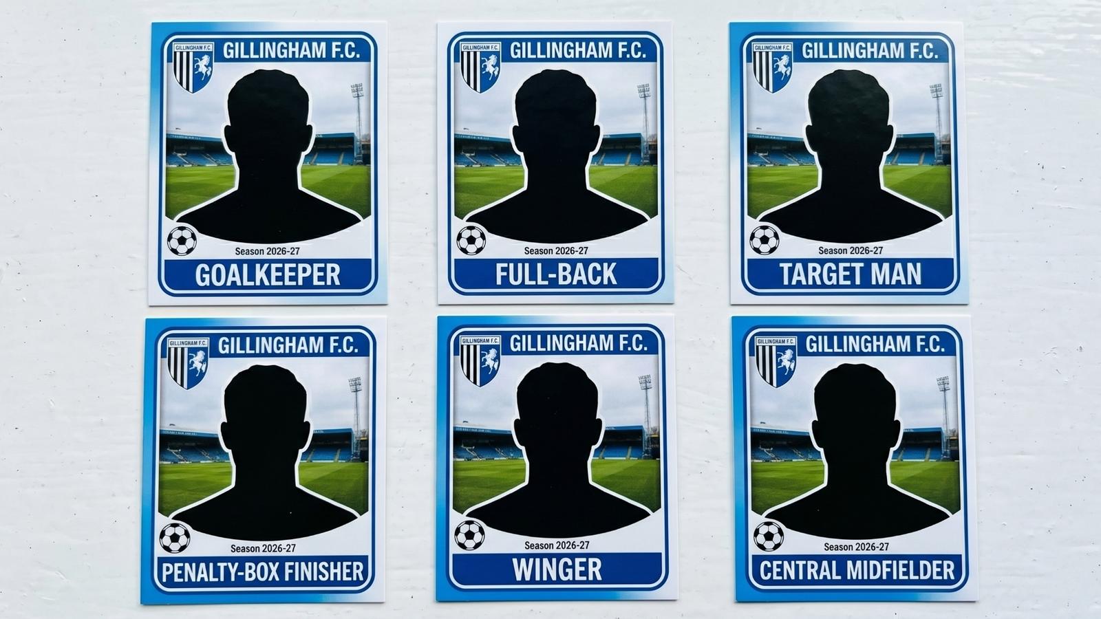 Transfer target panini stickers