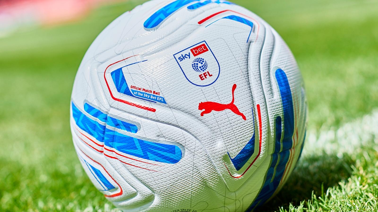 EFL Match Ball Grass EFL Puma Shutterstock