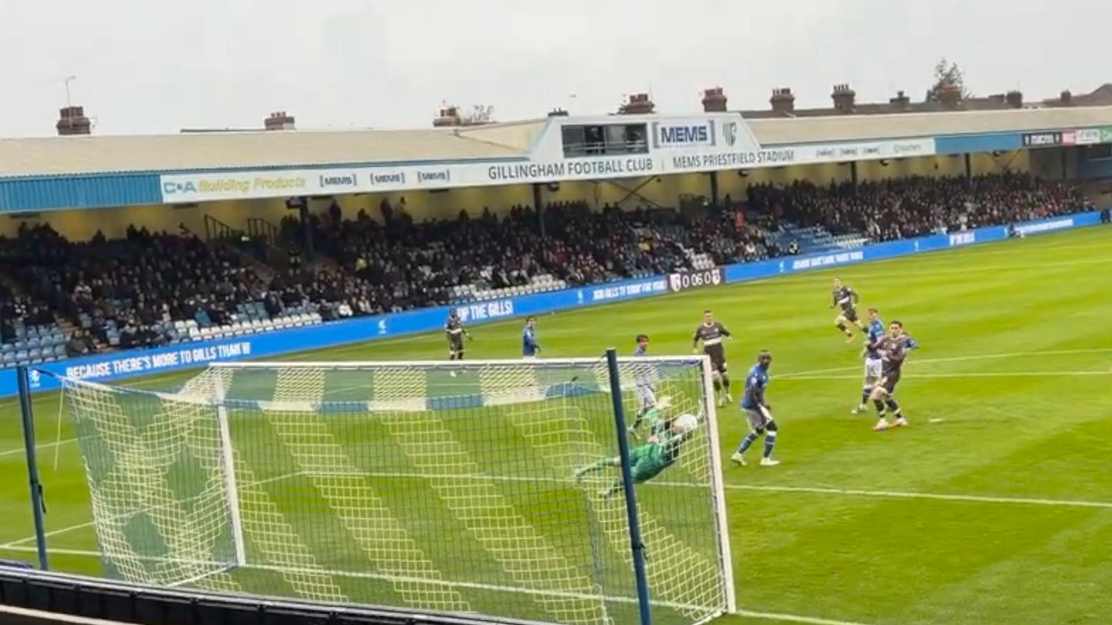 Grimsby goal