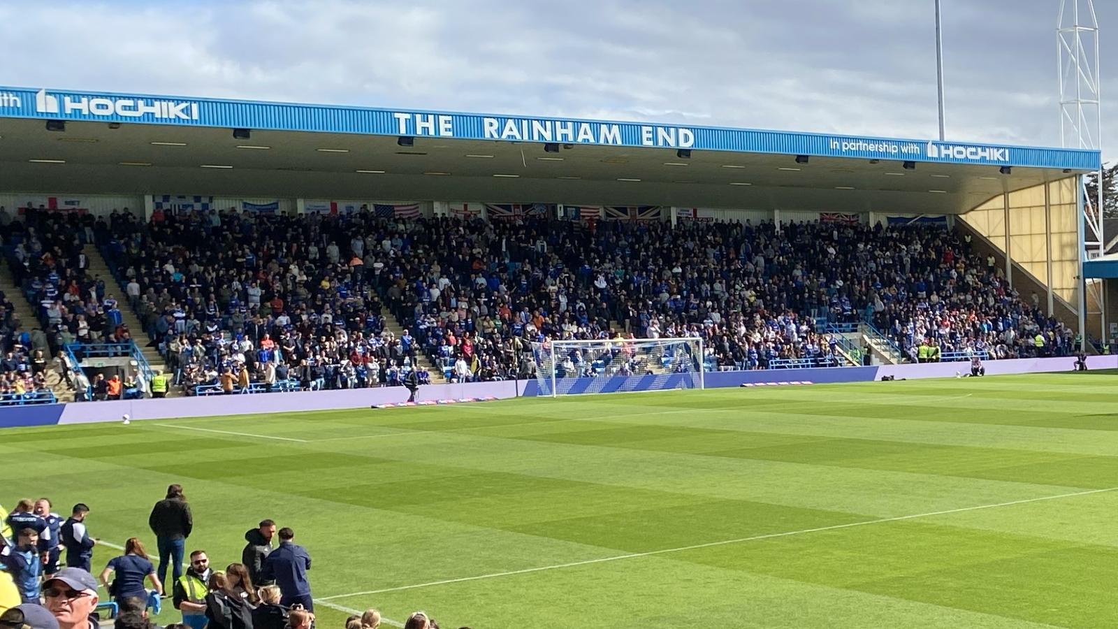 Priestfield rainham end matchday 5