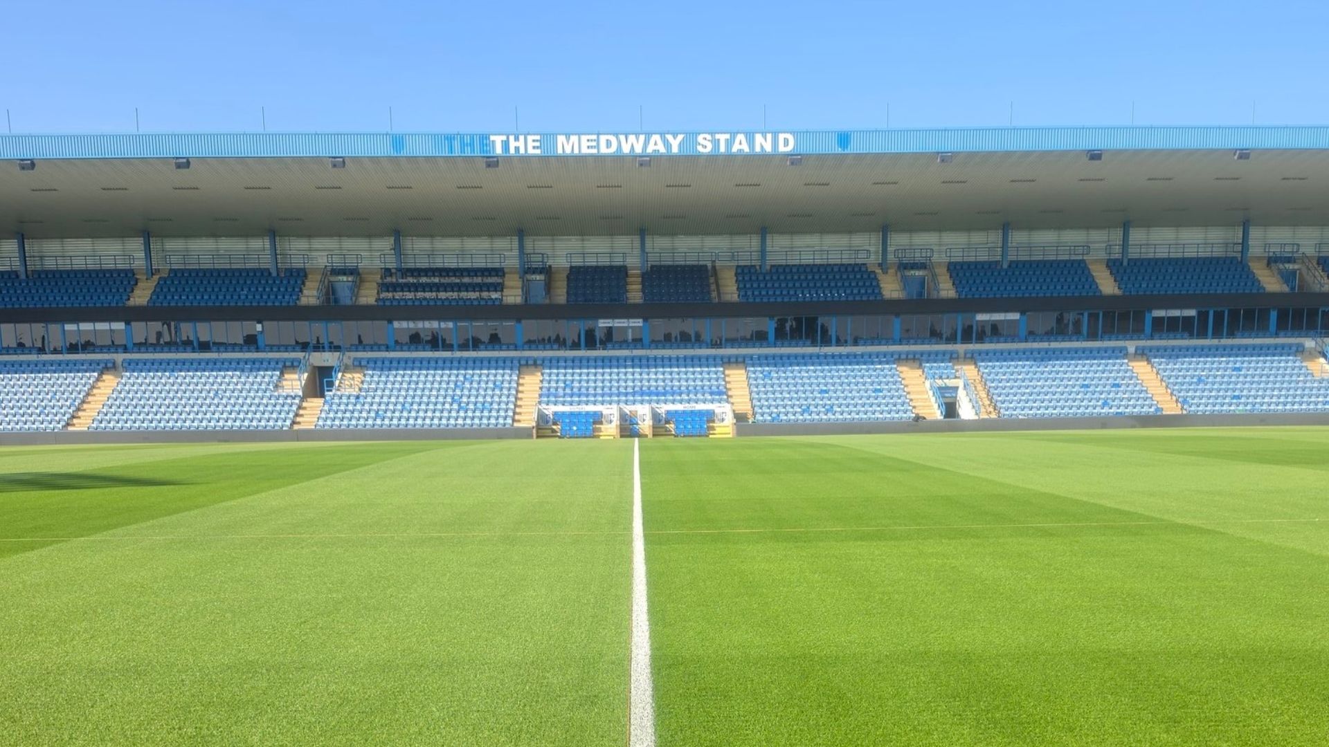 Priestfield Medway Stand 1 Haydn Lawrance