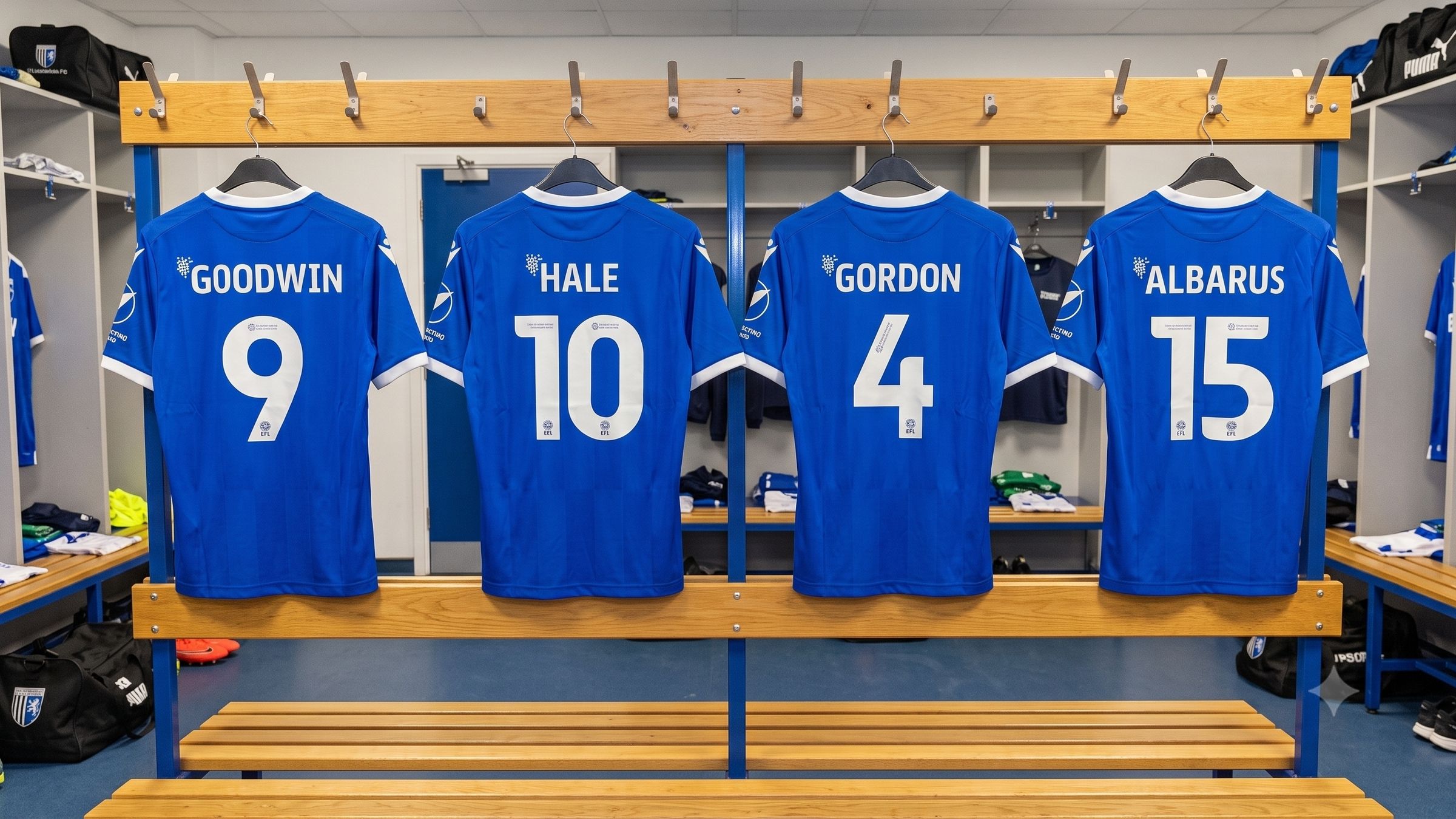 Squad numbers illustration